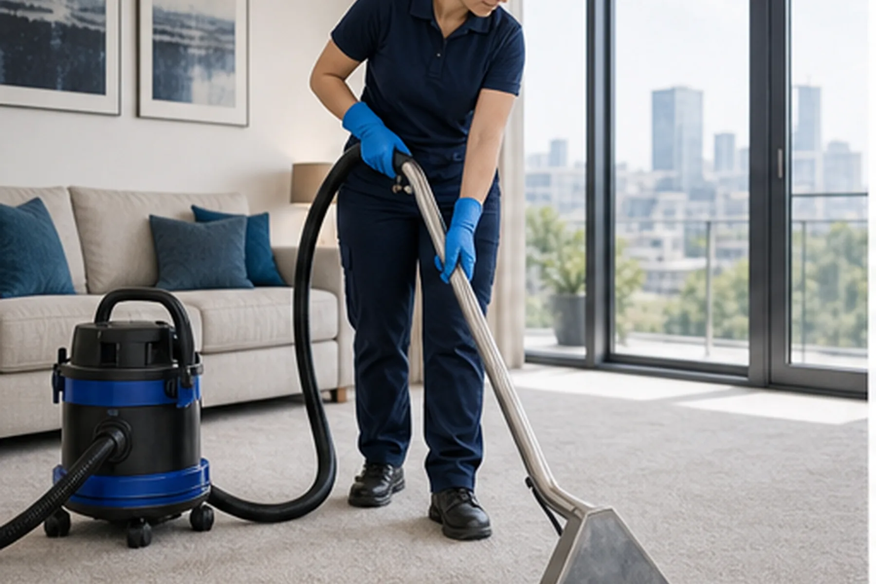 Professional carpet and upholstery cleaning