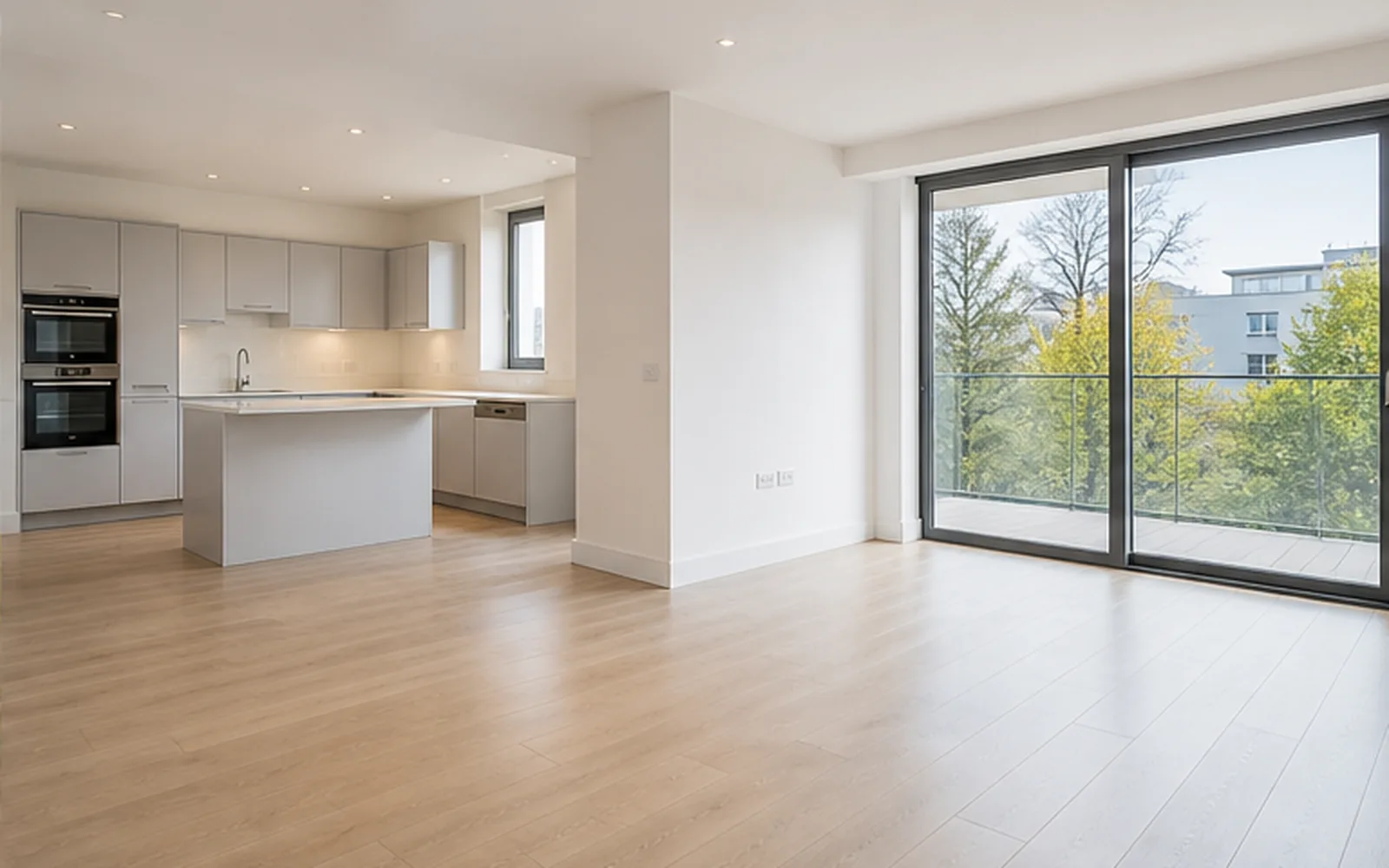 One off cleaning in a tidy modern home