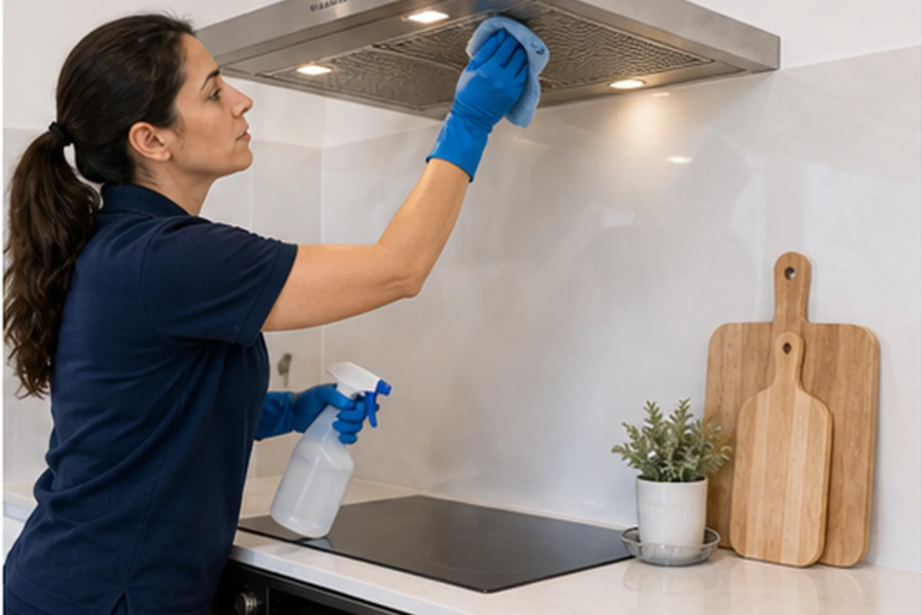 Professional oven cleaning