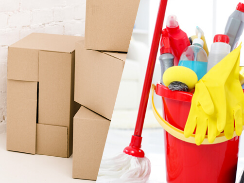 End of tenancy + removals deal End